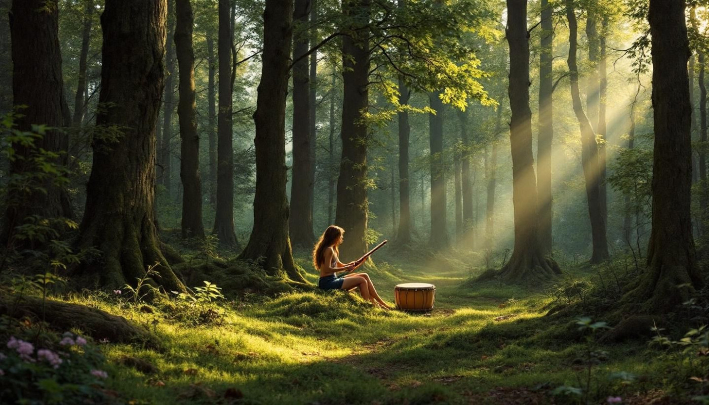 Comment les instruments traditionnels favorisent-ils la relaxation ?